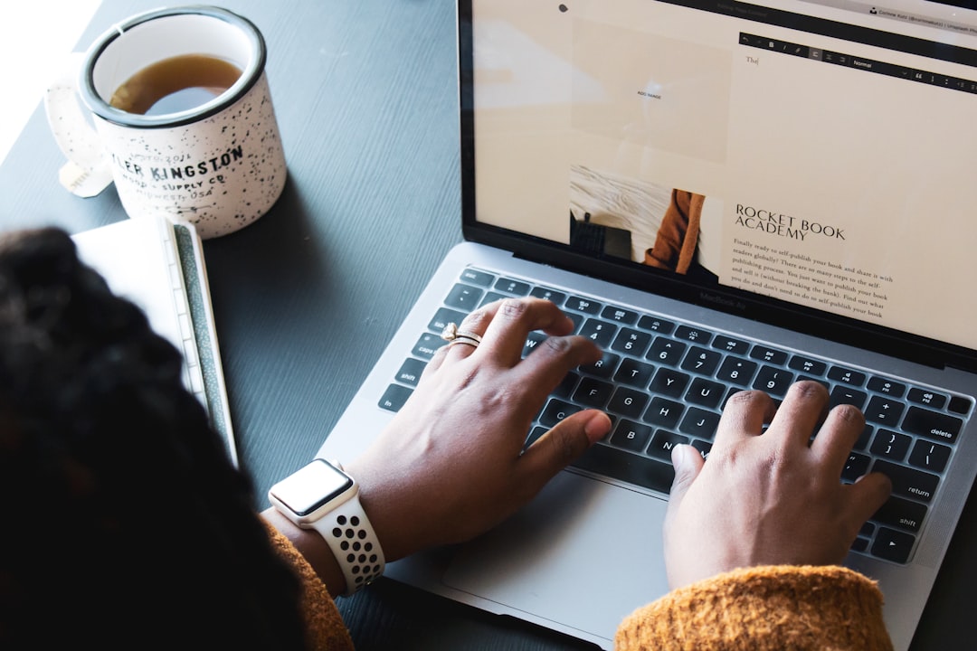 Freelancer using AI proposal software on laptop with contract document